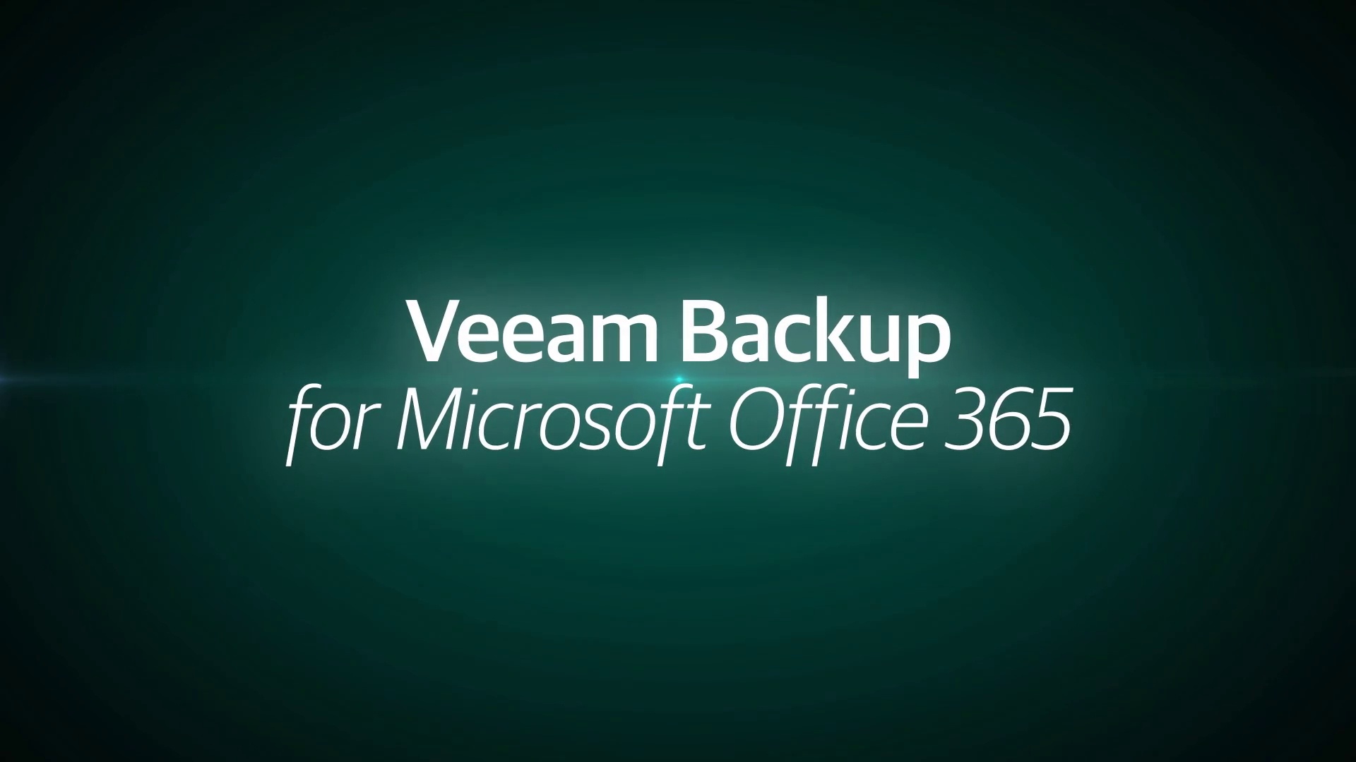 Veeam Office 365 Backup